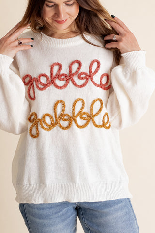 Gobble Gobble Round Neck Sweater