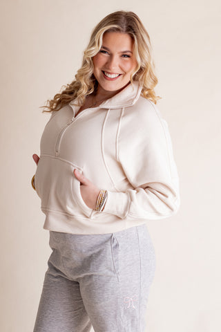 Warm Embrace Half Zip Pullover