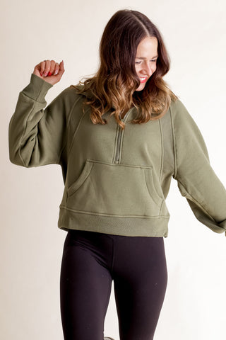 Warm Embrace Half Zip Pullover