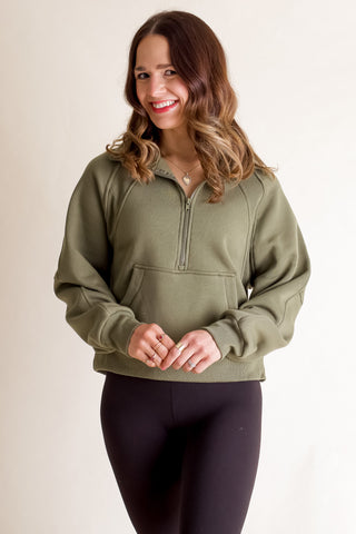 Warm Embrace Half Zip Pullover