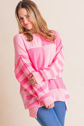 By The Way Color Block Sweater *Final Sale*