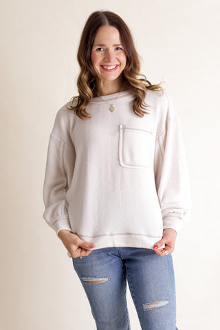 A Few Goodbyes Round Neck Sweater