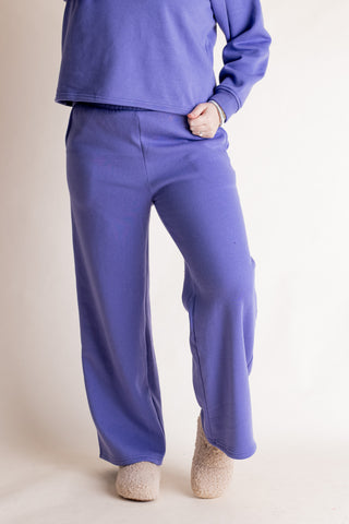 Fuzzy Feeling Fleece Sweatshirt and Sweatpants Set