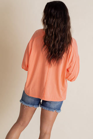 Make It Through Round Neck Top *Final Sale*