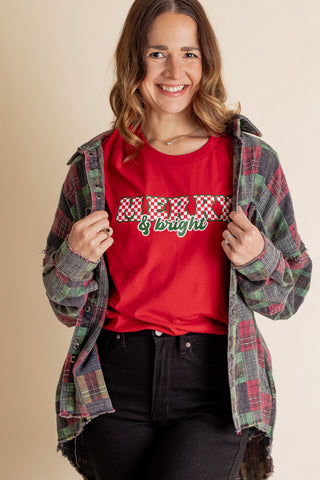 Merry & Bright Tee