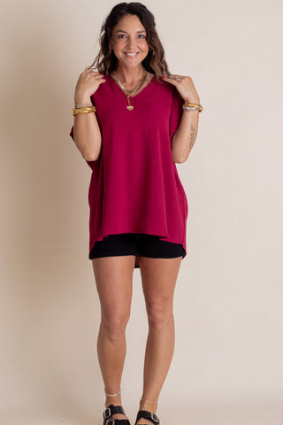 Act Of Love V Neck Top *Final Sale*