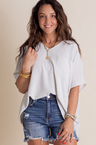 Act Of Love V Neck Top *Final Sale*