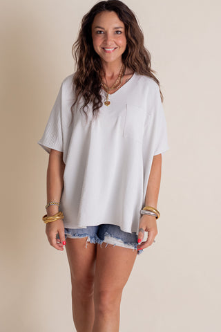 Act Of Love V Neck Top *Final Sale*