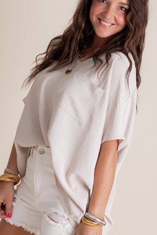 Act Of Love V Neck Top *Final Sale*