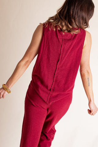 Back And Forth Moment Knit Top And Pants Set