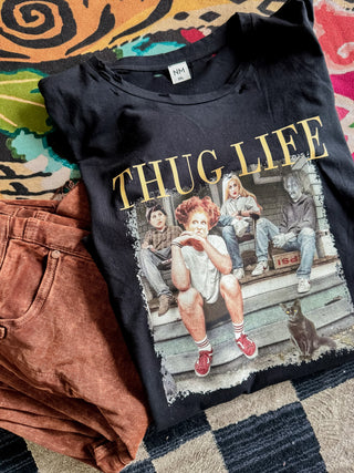 Hocus Pocus Thug Life Distressed Tee *Final Sale*