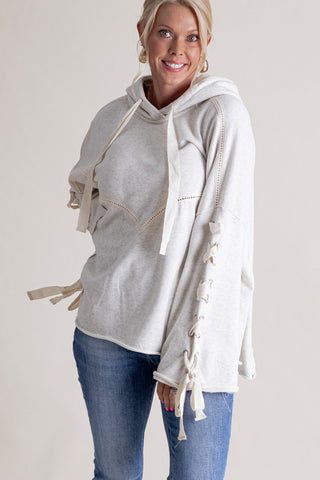 Quick Fix Oversized Hooded Top