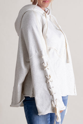 Quick Fix Oversized Hooded Top