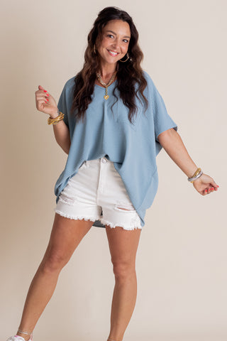 Act Of Love V Neck Top *Final Sale*