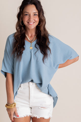 Act Of Love V Neck Top *Final Sale*