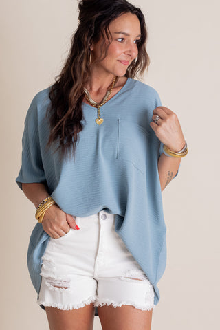 Act Of Love V Neck Top *Final Sale*