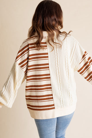 Take Your Hand Striped top *Final Sale*