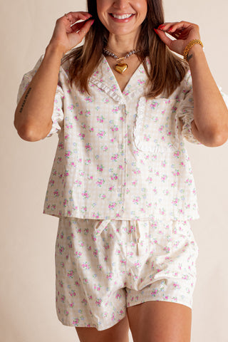 Find Your Way Floral Pajama Set