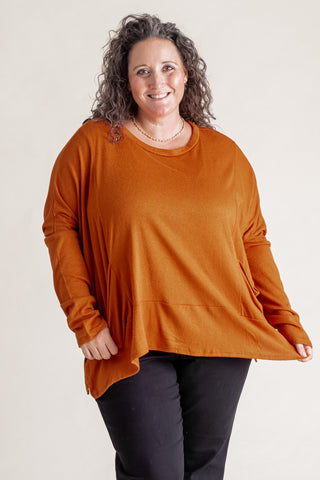 Feeling Your Best Dolman Sleeve Sweater - CURVY