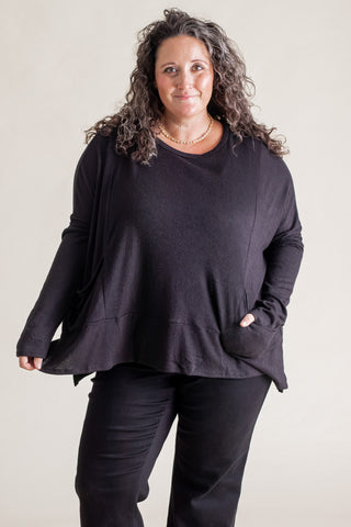 Feeling Your Best Dolman Sleeve Sweater - CURVY