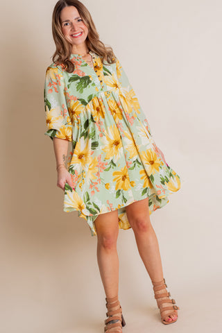 Fabulously Floral Mini Dress *Final Sale*