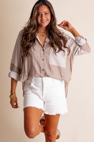 Dreamy Days Button Down Top