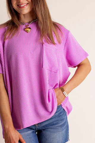 Endless Sunshine Ribbed Top