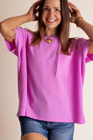 Endless Sunshine Ribbed Top