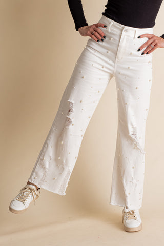 Peyton High Waist Straight Leg Jeans