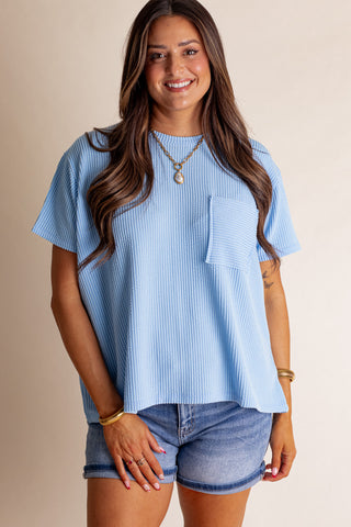 Endless Sunshine Ribbed Top