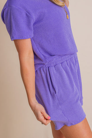 Perfect For You Urban Ribbed Lounge Shorts *Final Sale*