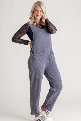 Miles And Miles Scoop Neck Jumpsuit