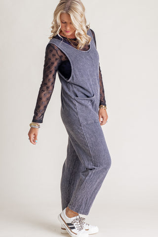 Miles And Miles Scoop Neck Jumpsuit