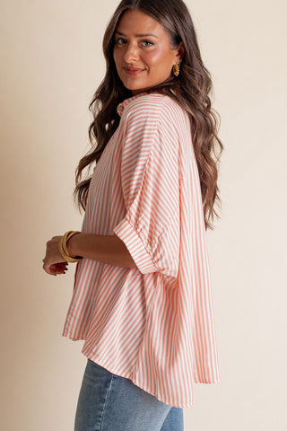 Total Tranquility Button Down Top