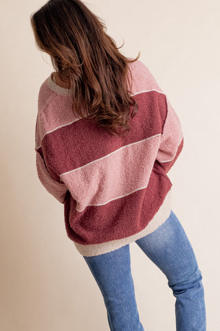 Daily Affirmations Button Front Sweater