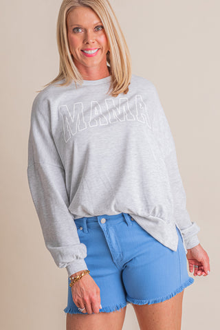 Mama French Terry Pullover