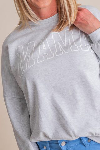 Mama French Terry Pullover