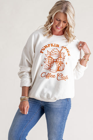 Pumpkin Spice Coffee Club Sweatshirt