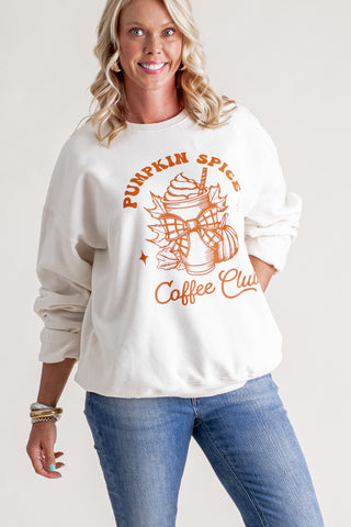 Pumpkin Spice Coffee Club Sweatshirt