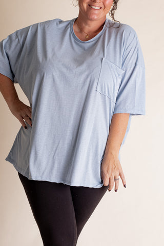 Work In Progress Boyfriend Tee - CURVY