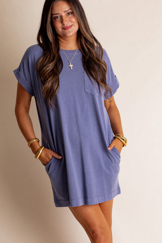 Unwind In Style T-Shirt Dress