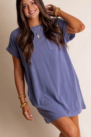 Unwind In Style T-Shirt Dress