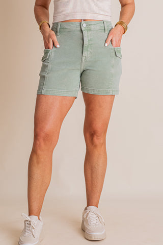 Suzy High Rise Cargo Shorts *Final Sale*