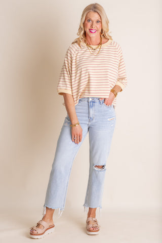 Take It Back Striped Top *Final Sale*