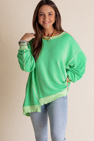 Bundle Up Urban Ribbed Pullover *Final Sale*