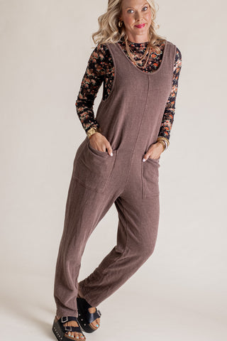 Miles And Miles Scoop Neck Jumpsuit