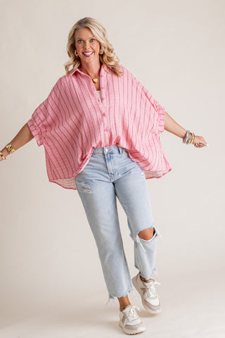 Day To Day Button Down Top