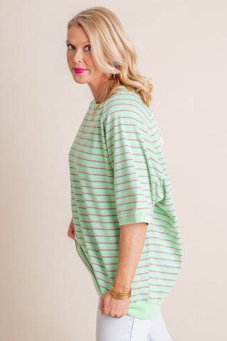 Take It Back Striped Top *Final Sale*