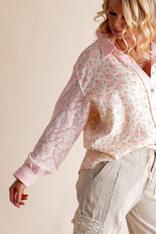 Crazy In Love Button Down Top