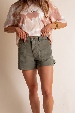 Sienna Super High Rise Carpenter Shorts